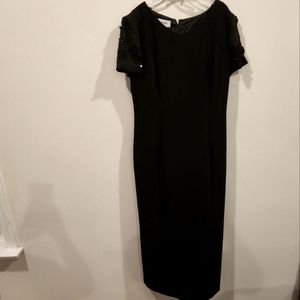 Donna Morgan Black Dress size 12